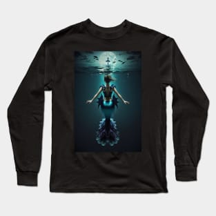 Vampire mermaid Long Sleeve T-Shirt